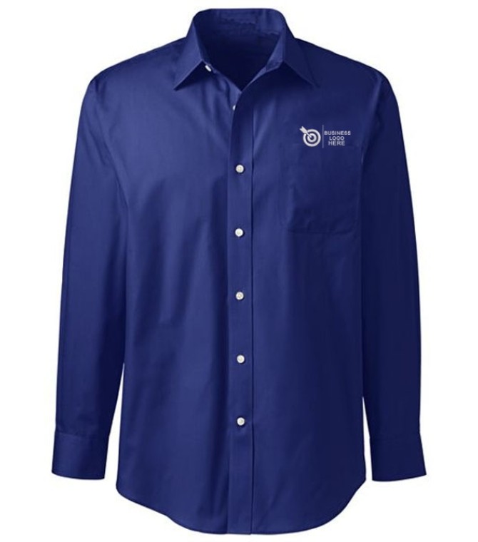 customized-executive-formal-navy-blue-shirt-with-logo-670x760